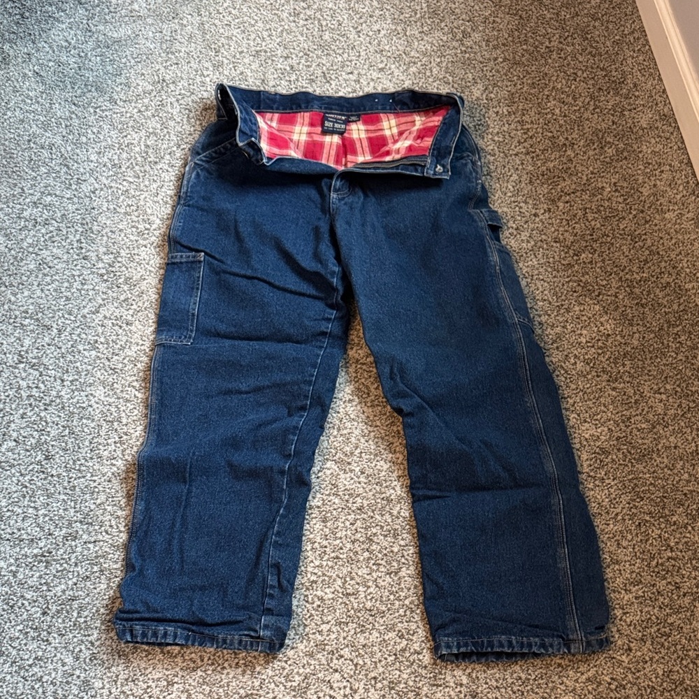 SMITH Relaxed Fit Dark Blue Jeans